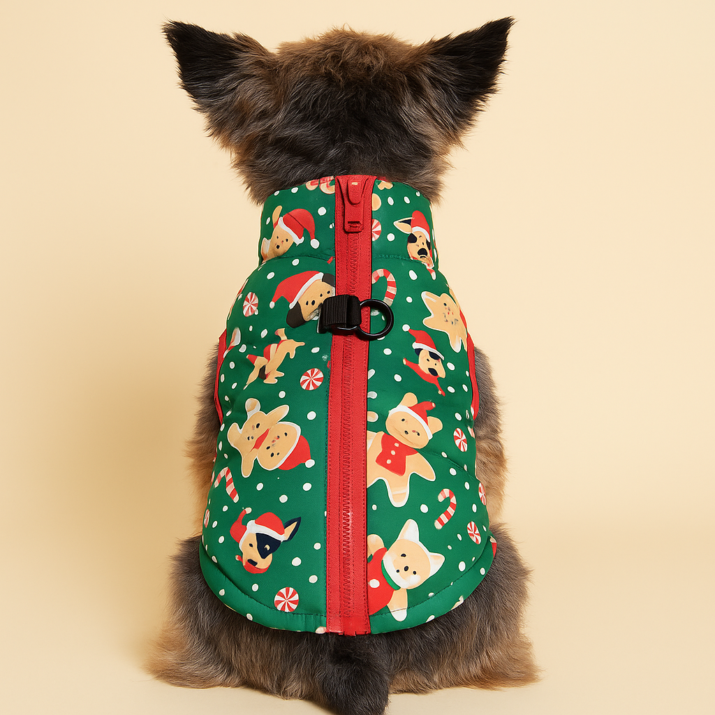 Gingerbread Pup Puffer