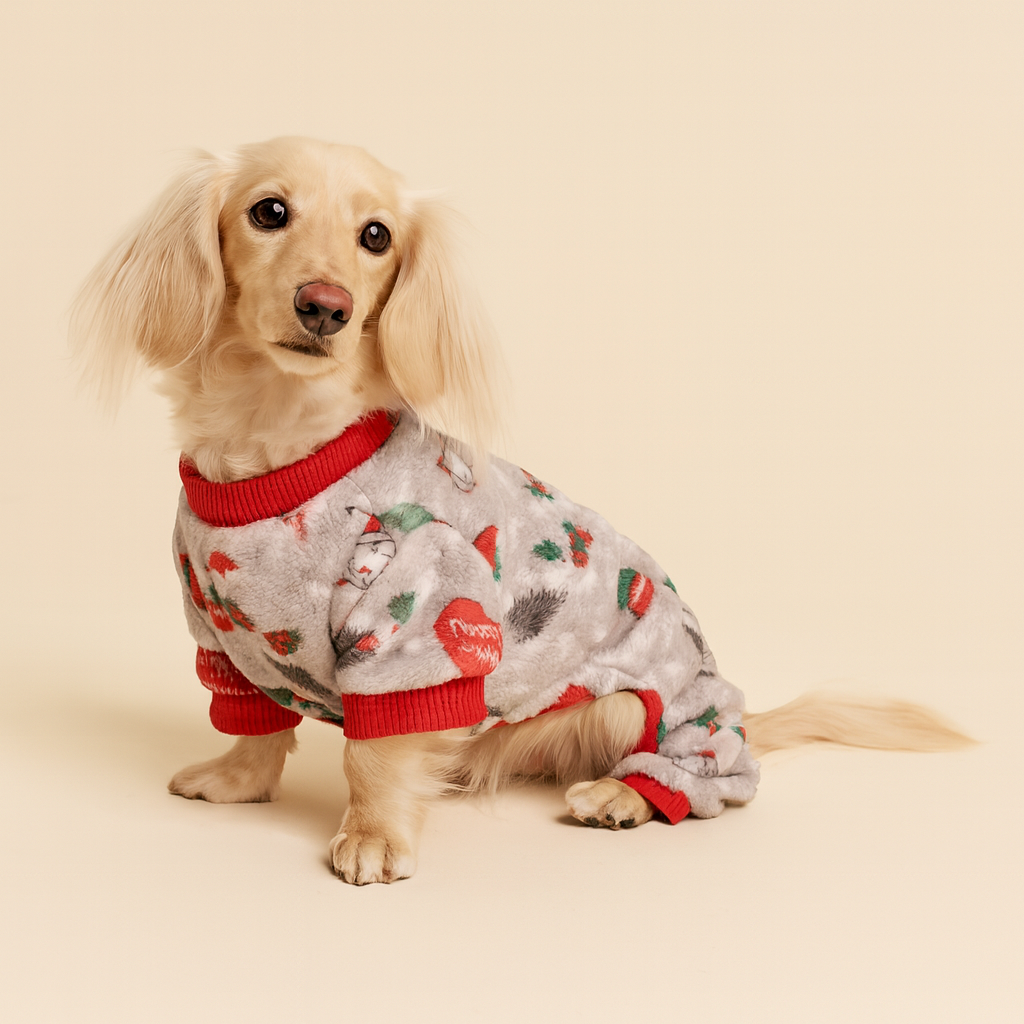Holly Hedgehog Holiday Pup Pajamas
