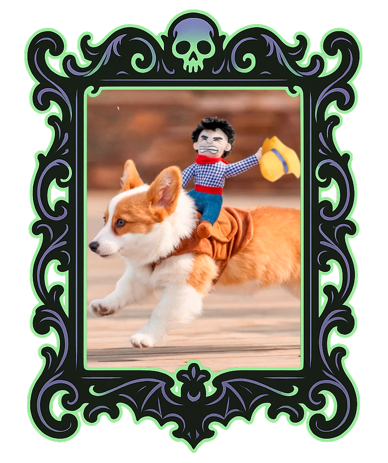 Cowboy Rider Pup Costume