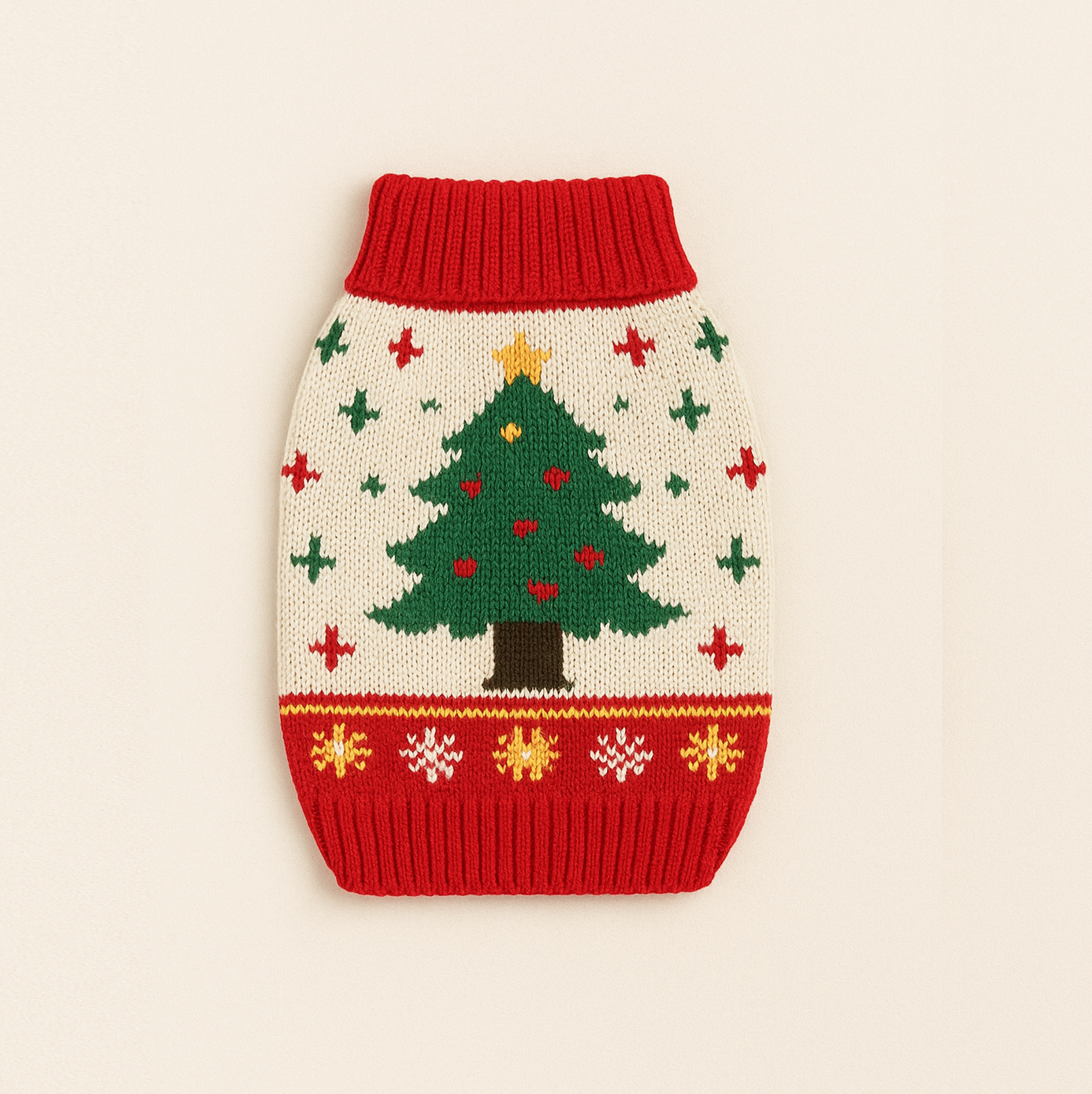 Evergreen Cheer Pup Sweater