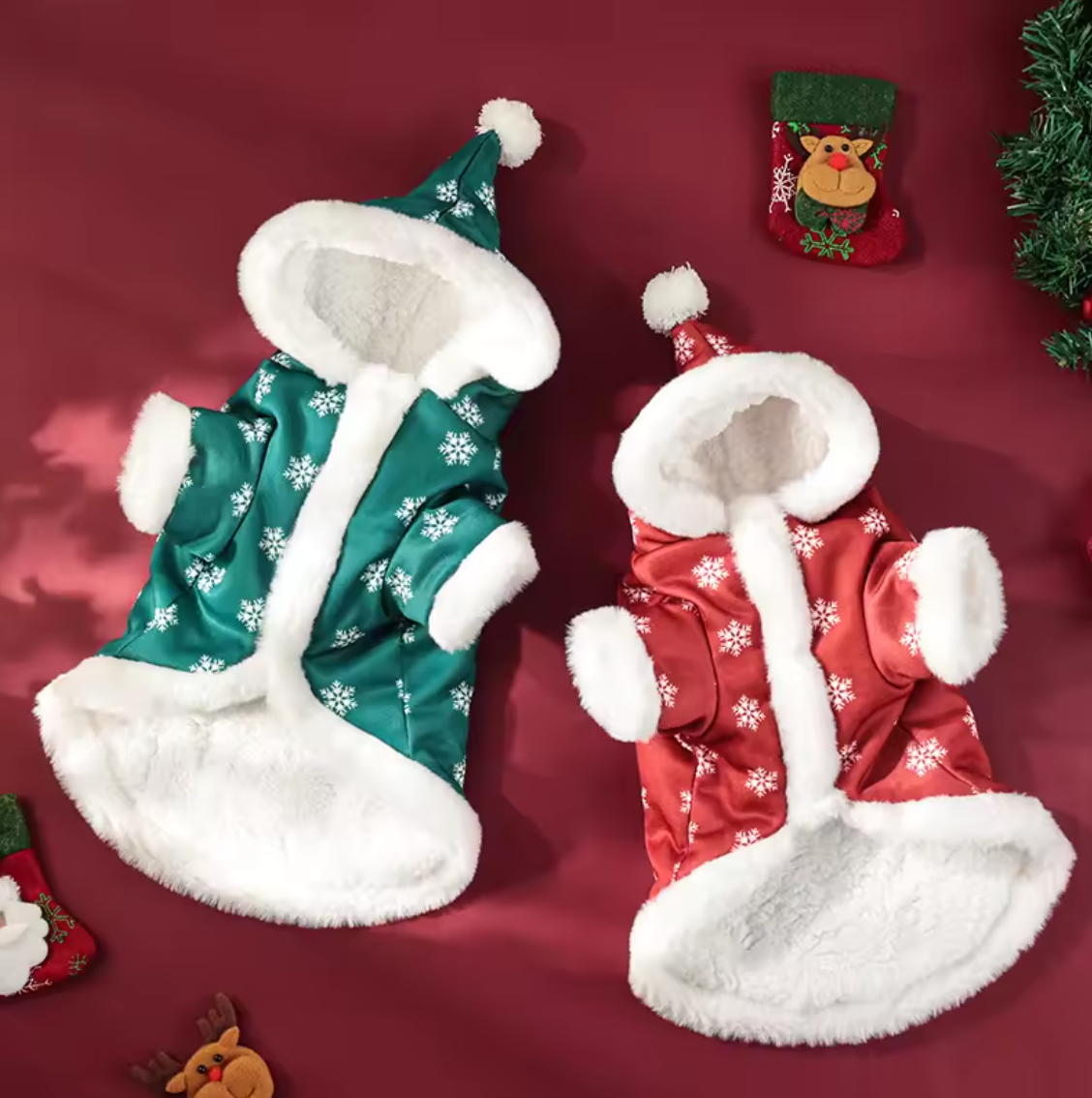 Snowflake Santa Coat
