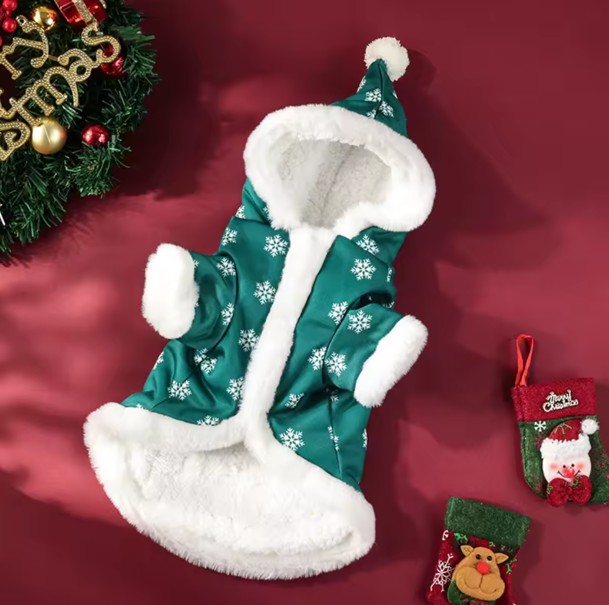 Snowflake Santa Coat