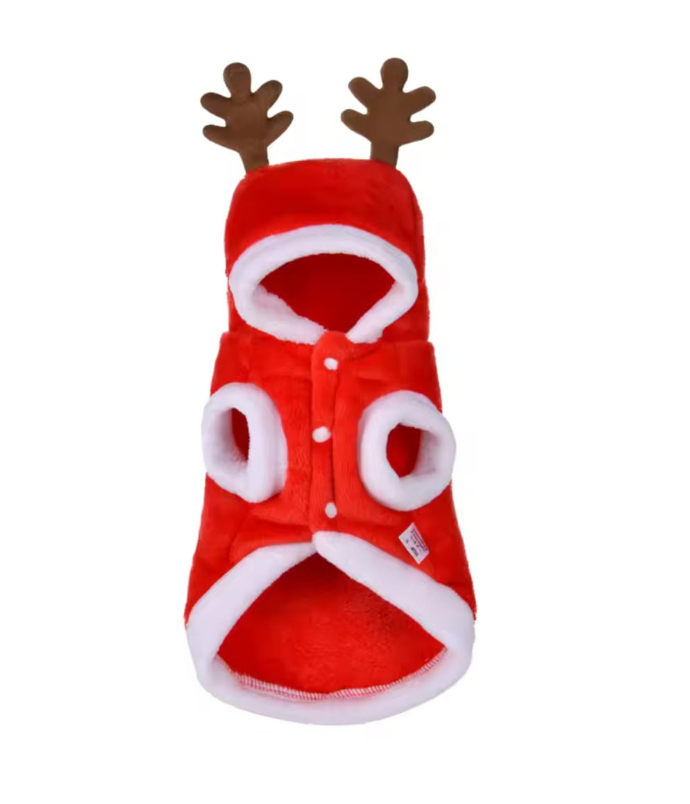 Reindeer Tree Pup Hoodie