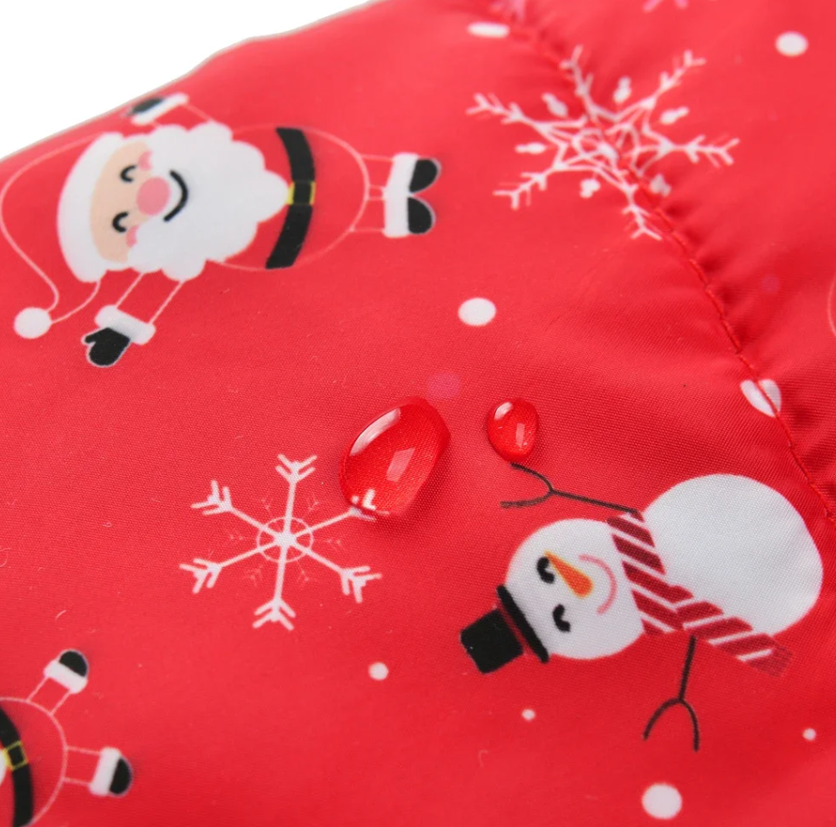 Santa Snowflake Pup Puffer
