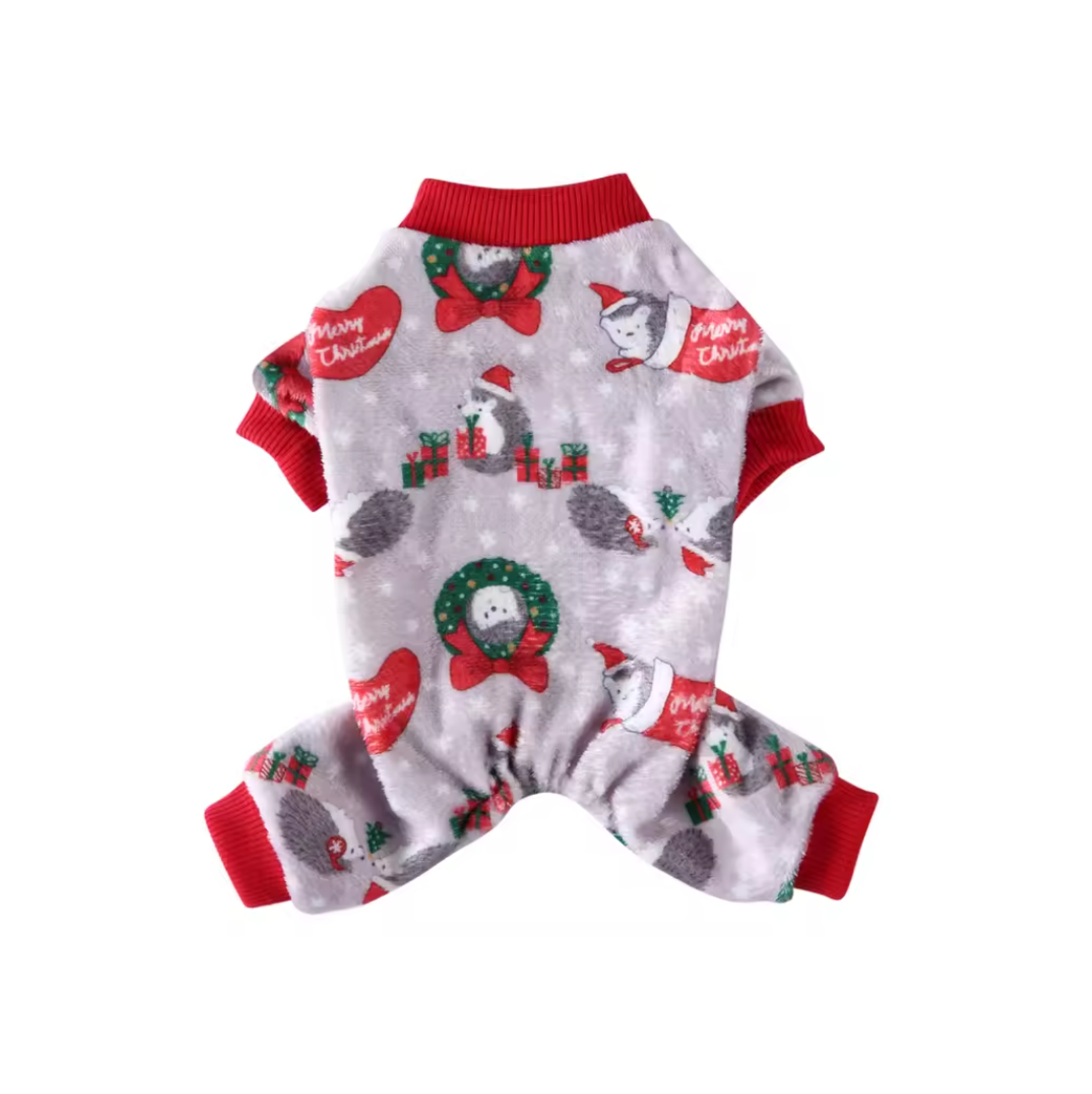 Holly Hedgehog Holiday Pup Pajamas