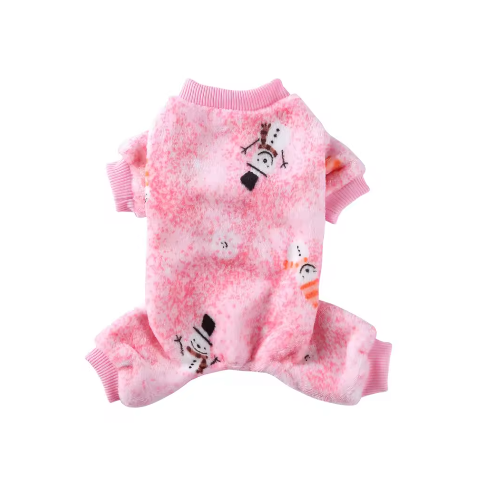 Pink Frosty Flurries Pup Pajamas