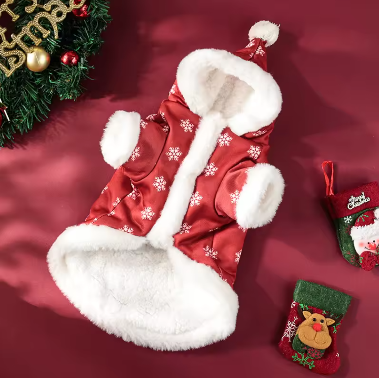 Snowflake Santa Coat