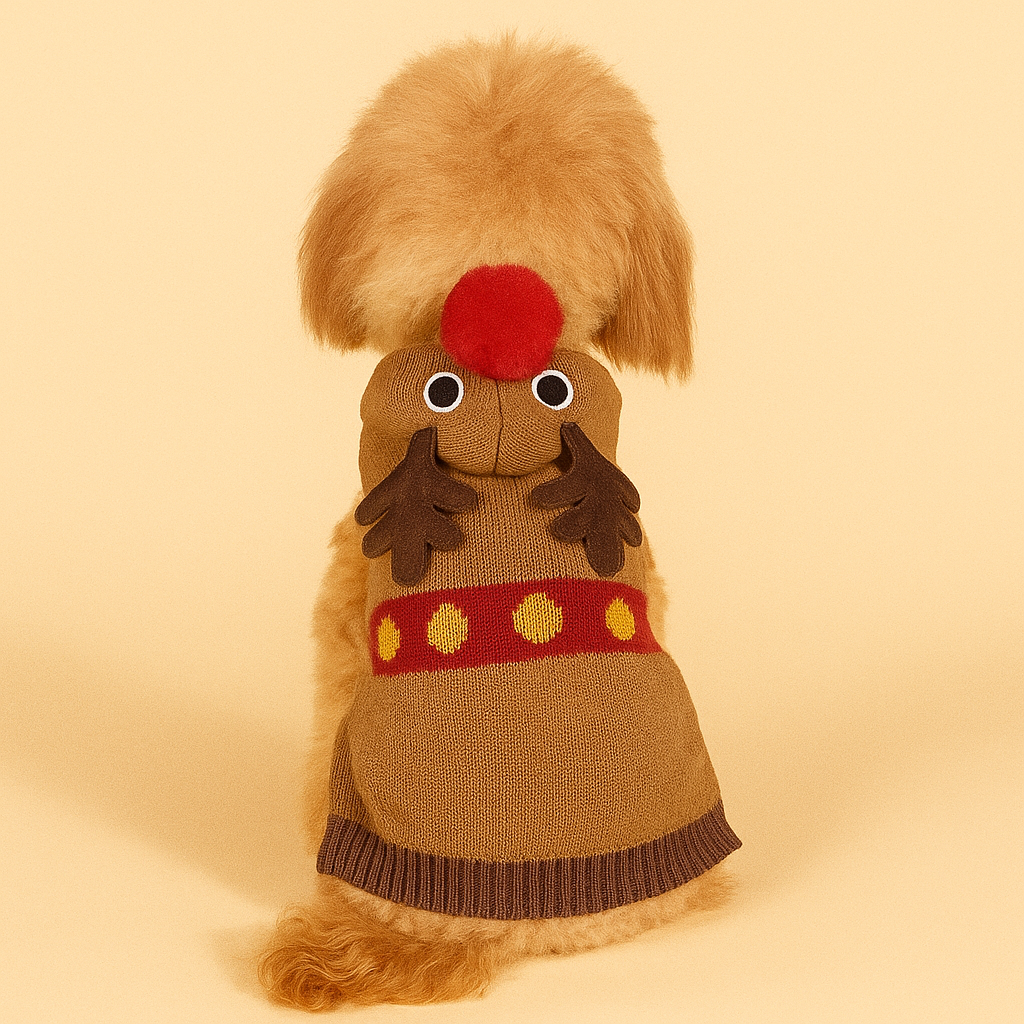 Rudolph Pup Snuggle Suit
