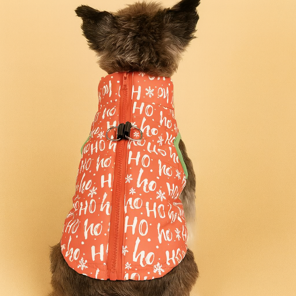 Ho Ho Hoodie Pup Vest